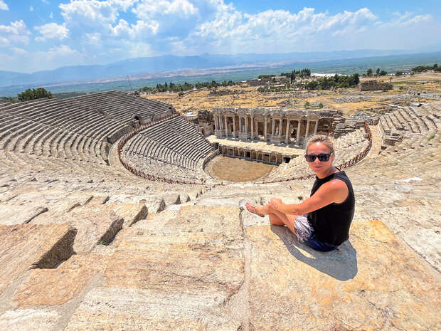 Caroline in Turkey